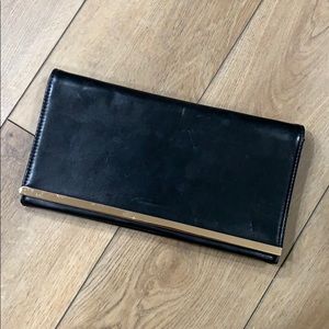 🔥SPECIAL‼️ Black Leather Clucth/Crossbody …